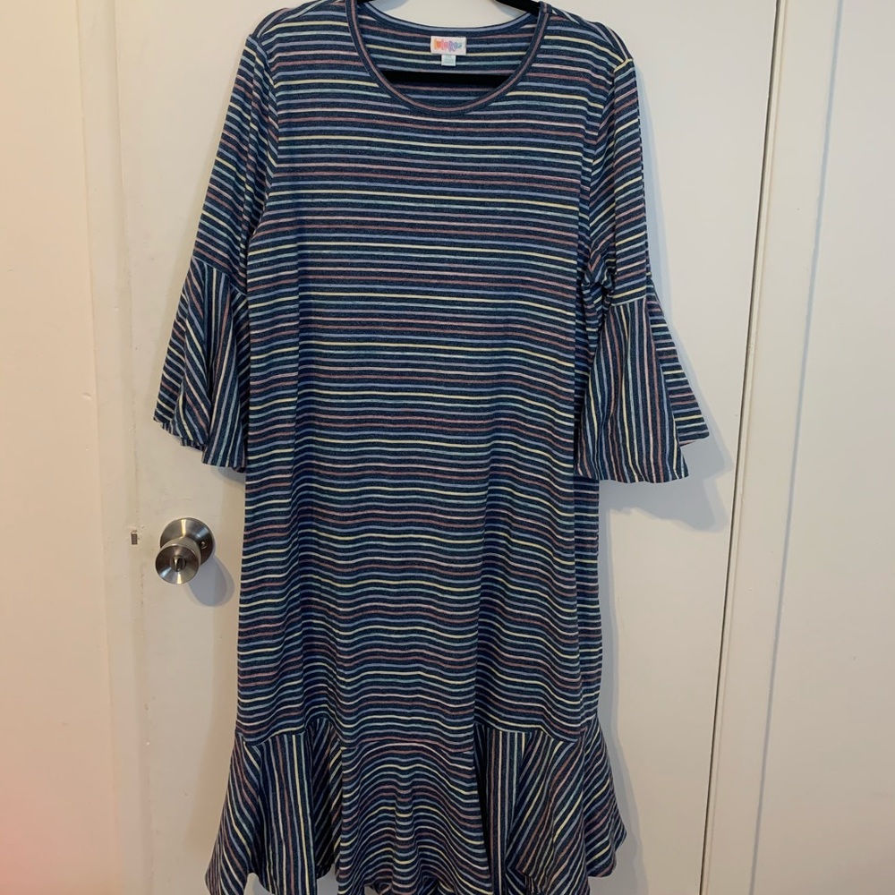 LuLaRoe “Maureen” RETIRED BNNW Gorgeous colors 2Xl